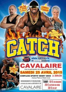 Cavalaire sur Mer Wrestling Stars Poster